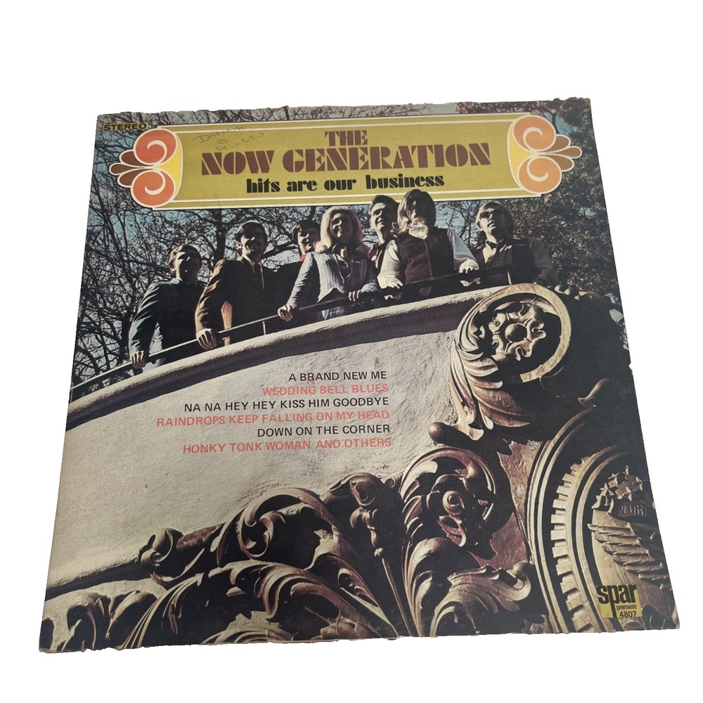 RARE The Now Generation- Hits Are Our Business Jimmy Buffett '70 SPAR Record LP